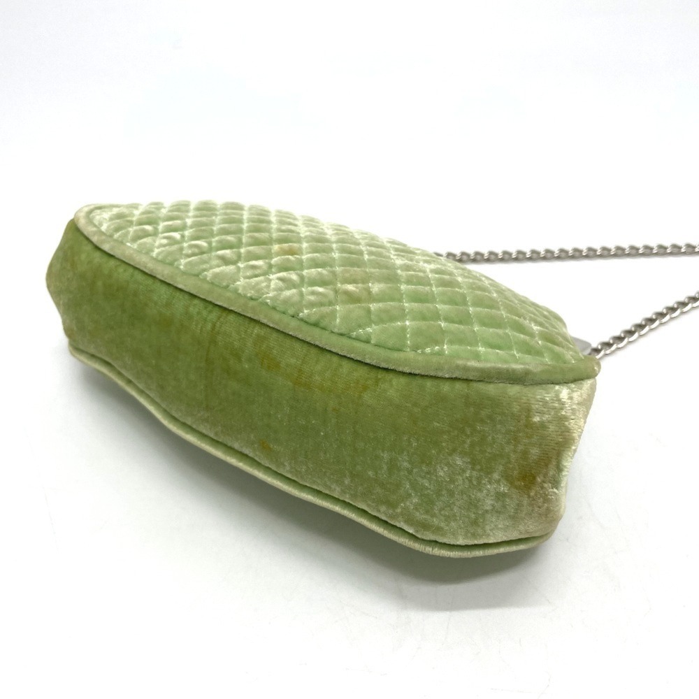 CHANEL Green Logo Shoulder Bag - Picture 4 of 13